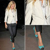 Gwyneth Paltrow White Blazer April 2012