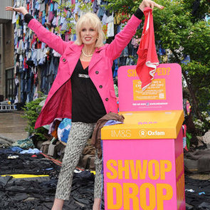 Marks & Spencer Launch Shwop Drop Shwopping With Joanna Lumley