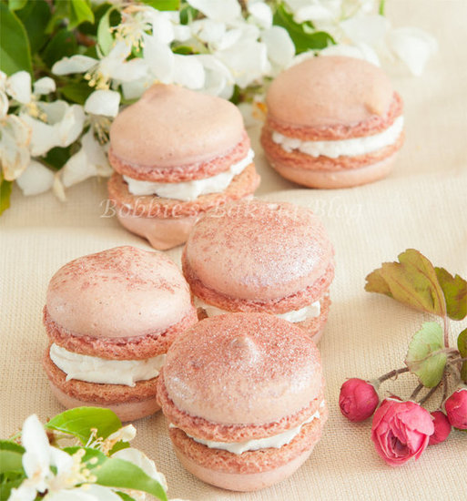 Cherry Blossom Macarons