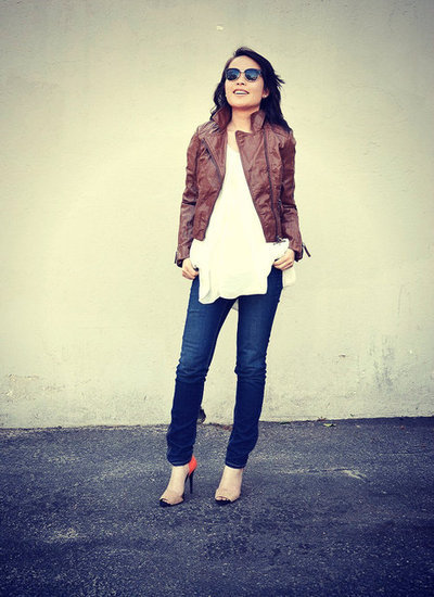 Leather and Chiffon