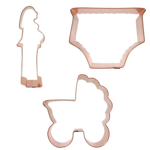 Baby-Themed Cookie Cutters Baby-Themed Cookie Cutters