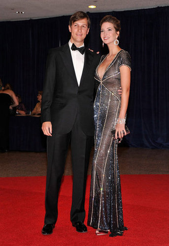 Ivanka Trump posed with her husband at the White House Correspondant's Dinner.
Ivanka Trump posed with her husband at the White House Correspondant's Dinner.