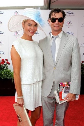 Rebecca Romijn and Jerry O'Connell were in the crowd in 2010.
Rebecca Romijn and Jerry O'Connell were in the crowd in 2010.