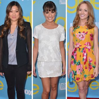Lea Michele Pictures at Glee Screening