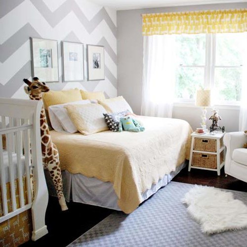 Yellow and Gray Nursery