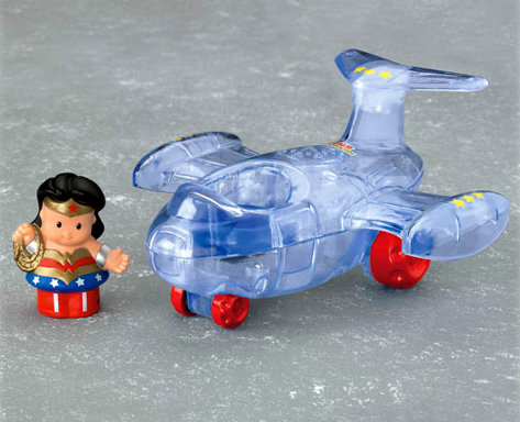 Little People Wonder Woman Invisible Jet ($15) Little People Wonder Woman Invisible Jet ($15)