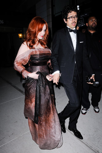 Christina Hendricks and Geoffrey Arend — 2011 Christina Hendricks and Geoffrey Arend — 2011