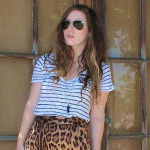 Leopard Pencil Skirt Street Style
