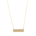 Jennifer Meyer Nameplate Necklace