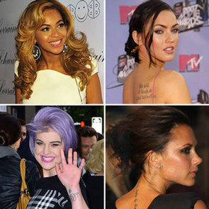 Photos Of Celebrities Who Have Tattoos