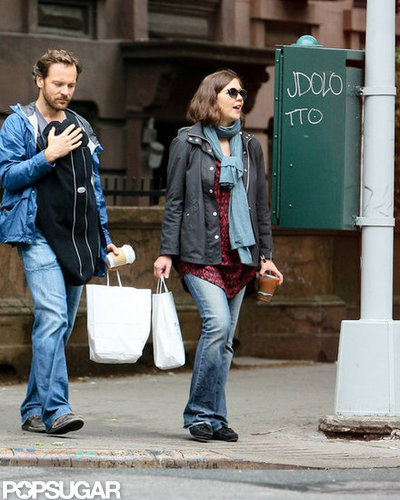 Maggie Gyllenhaal and Peter Sarsgaard Show Baby Gloria Their Brooklyn Hood Maggie Gyllenhaal and Peter Sarsgaard Show Baby Gloria Their Brooklyn Hood