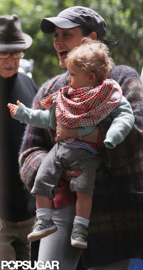Marion Cotillard Has a City Weekend With Baby Marcel Marion Cotillard Has a City Weekend With Baby Marcel