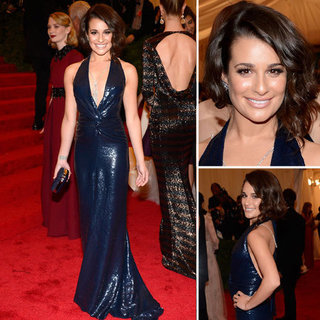 Lea Michele at Met Gala 2012