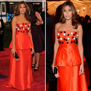 Eva Mendes at Met Gala 2012