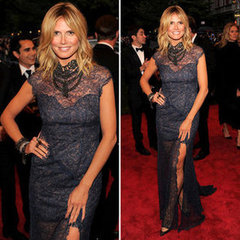 Heidi Klum at Met Gala 2012