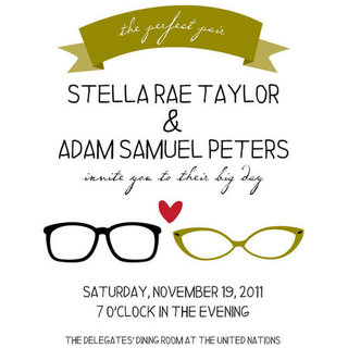 Geeky Wedding Invitations