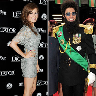 The Dictator London Premiere Pictures of Sacha Baron Cohen, Isla Fisher, Anna Faris