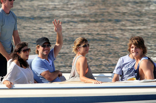 Jon Bon Jovi waved to the shore during his August 2011 visit to Croatia.
Jon Bon Jovi waved to the shore during his August 2011 visit to Croatia.