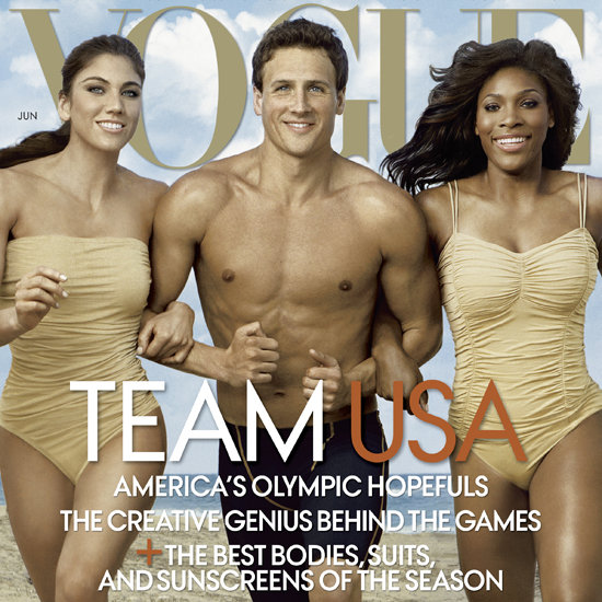 Vogue Olympic Athletes Cover June 2012