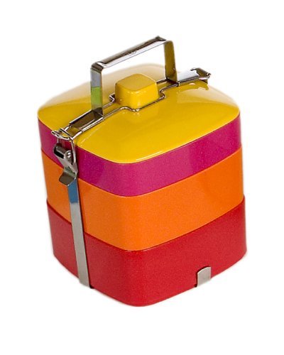 Pops of color on this stacked bento box ($36) bring the sunshine inside at lunchtime.
Pops of color on this stacked bento box ($36) bring the sunshine inside at lunchtime.