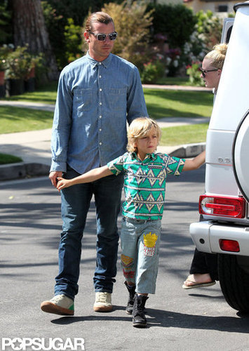 Gavin Rossdale and Kingston spent Mother's Day with family in LA.
Gavin Rossdale and Kingston spent Mother's Day with family in LA.