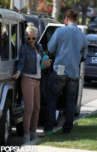 Gwen Stefani was with her family on Mother's Day.
Gwen Stefani was with her family on Mother's Day.