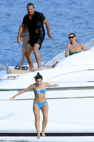 Lily Allen was pushed off the yacht by Jean-Yves Le Fer while Lila Moss and mom Kate Moss laughed in St. Tropez in August 2009.
Lily Allen was pushed off the yacht by Jean-Yves Le Fer while Lila Moss and mom Kate Moss laughed in St. Tropez in August 2009.