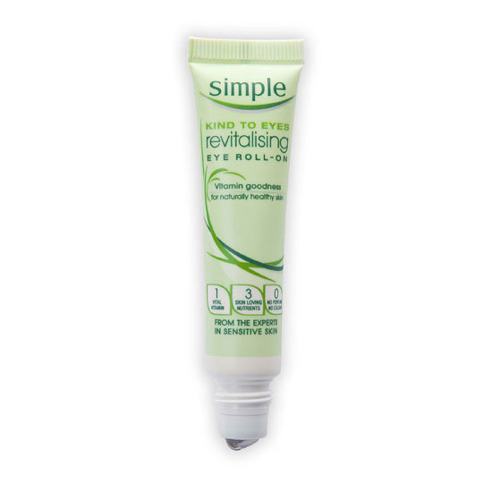Simple Kind to Eye Revitalising Roll-on, $14.99 Simple Kind to Eye Revitalising Roll-on, $14.99