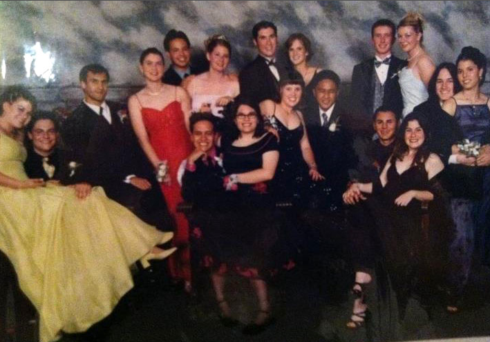 Tech Associate Editor Kelly Schwarze is in the back row of this group shot wearing a navy dress.
Tech Associate Editor Kelly Schwarze is in the back row of this group shot wearing a navy dress.