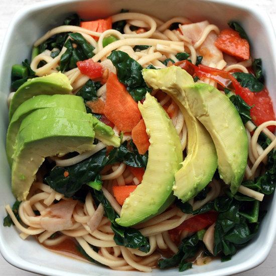 Kamut Udon Noodles With Kale and Avocado Oil Kamut Udon Noodles With Kale and Avocado Oil