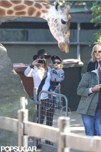 Nicole Richie and Joel Madden Take Their Little Ones to the Sydney Zoo Nicole Richie and Joel Madden Take Their Little Ones to the Sydney Zoo