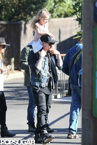 Nicole Richie and Joel Madden Take Their Little Ones to the Sydney Zoo Nicole Richie and Joel Madden Take Their Little Ones to the Sydney Zoo
