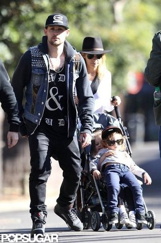 Nicole Richie and Joel Madden Take Their Little Ones to the Sydney Zoo Nicole Richie and Joel Madden Take Their Little Ones to the Sydney Zoo