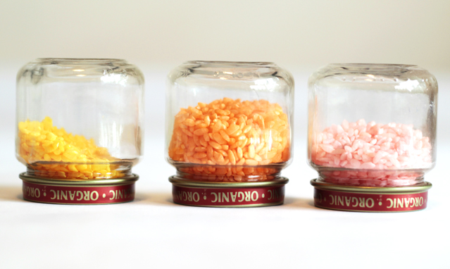 Upcycle Your Baby Food Jars Into Colorful Shakers Upcycle Your Baby Food Jars Into Colorful Shakers