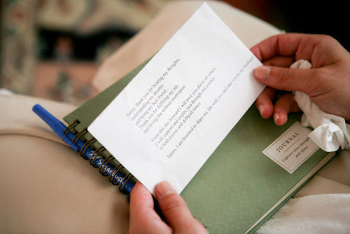 Planning on writing your own vows? Très has some great tips to try.
Planning on writing your own vows? Très has some great tips to try.
