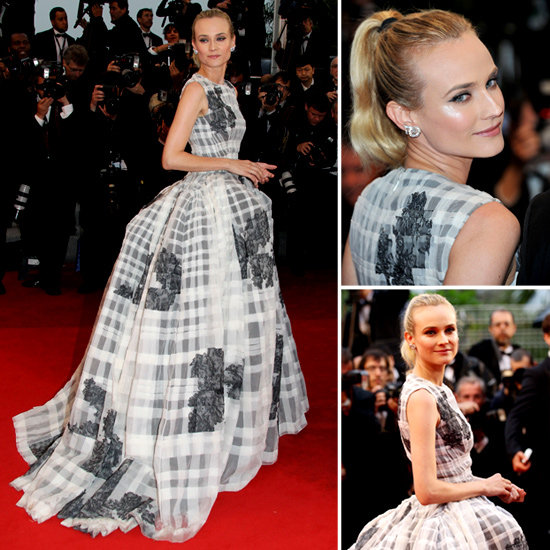 See Diane Kruger's Christian Dior Gown From All Angles at the Therese Desqueyroux Premiere at 2012 Cannes Film Festival