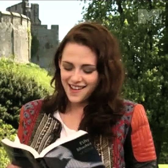 Video: See Kristen Stewart Read Fifty Shades of Grey!