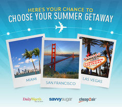 SavvySugar's Choose Your Summer Getaway SavvySugar's Choose Your Summer Getaway