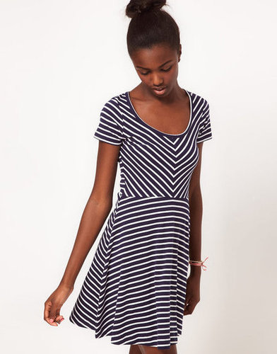 Add ankle boots and a denim vest for that everyday cool-girl effect.
Vero Moda Striped Skater Dress ($28)
Add ankle boots and a denim vest for that everyday cool-girl effect.
Vero Moda Striped Skater Dress ($28)