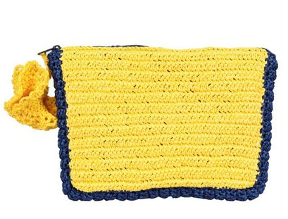 This one's all fun. The bright citrus color and pom pom have a whimsical seasonal feel.
In3cci Bicolored Raffia With Pom Pom Clutch ($185)
This one's all fun. The bright citrus color and pom pom have a whimsical seasonal feel.
In3cci Bicolored Raffia With Pom Pom Clutch ($185)