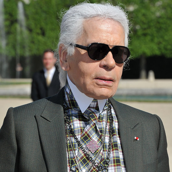 Karl Lagerfeld Auctions Film Role at amfAR Gala in Cannes