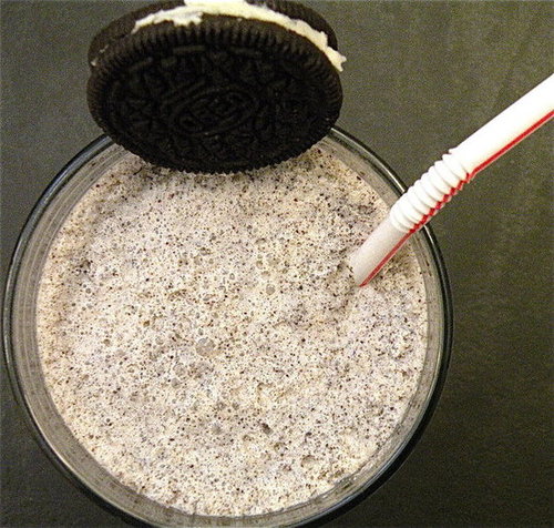 Oreo and Irish-Cream Milkshake Oreo and Irish-Cream Milkshake