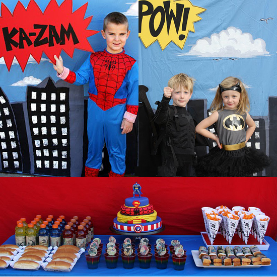 A Vintage Superhero Party A Vintage Superhero Party