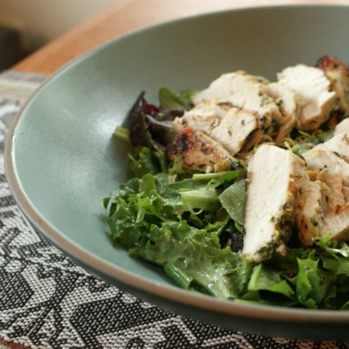 Grilled Chicken Salad Recipe With Herb Sherry Vinaigrette From Michelle Obama