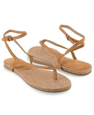 With an espadrille bottom and faux-suede straps, these neutral sandals are an ideal pick for vacations. They'll literally go with everything.
Forever 21 Espadrille Thong Sandals ($20)
With an espadrille bottom and faux-suede straps, these neutral sandals are an ideal pick for vacations. They'll literally go with everything.
Forever 21 Espadrille Thong Sandals ($20)
