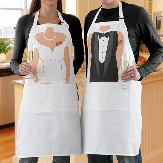 Bride and Groom Aprons Bride and Groom Aprons
