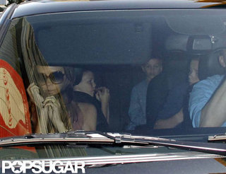 Beckham Family at American Idol Finale Pictures