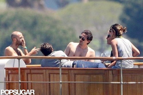 Shirtless Adrien Brody Soaks Up the Sun at Sea in Cannes Shirtless Adrien Brody Soaks Up the Sun at Sea in Cannes
