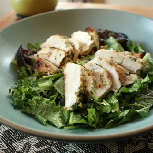 Grilled Chicken Salad With Herb Sherry Vinaigrette Grilled Chicken Salad With Herb Sherry Vinaigrette