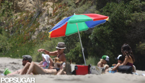 Bikini-Clad Pink Hangs at the Beach Over the Weekend Bikini-Clad Pink Hangs at the Beach Over the Weekend